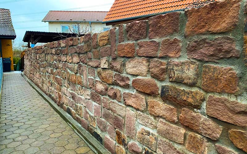 Sichtschutz Mauer